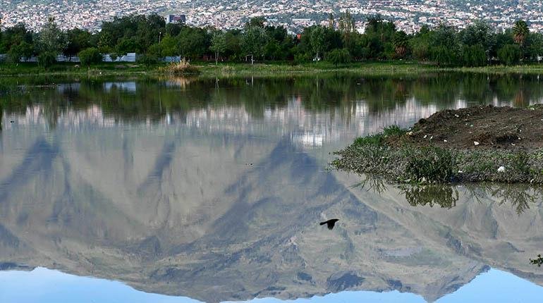 Coña Coña a su nivel máximo de agua