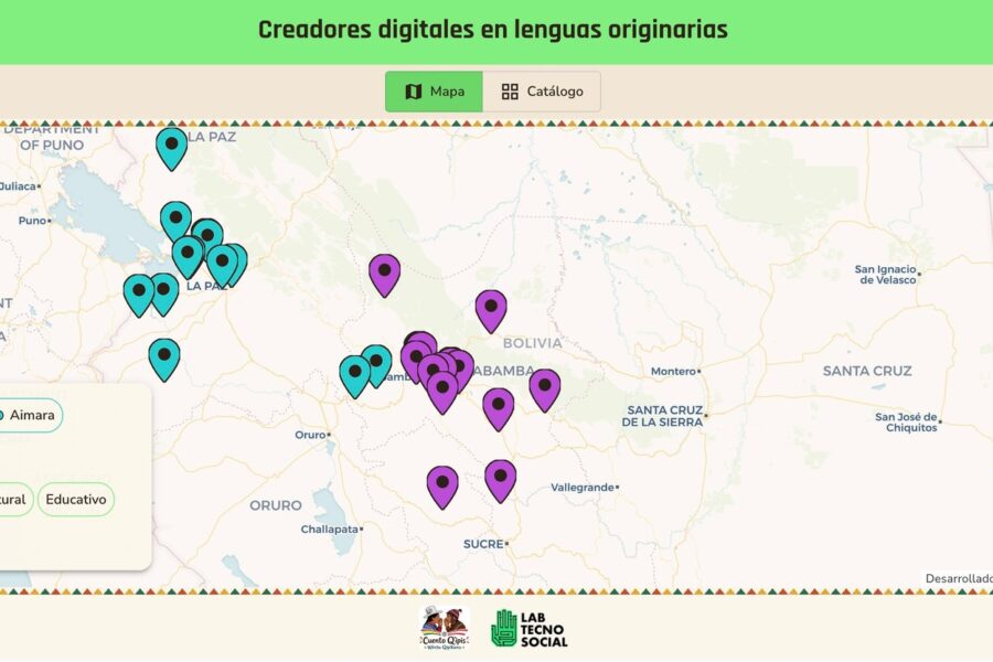 Creadores digitales en lenguas originarias